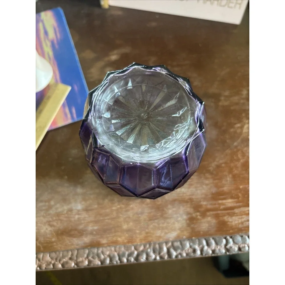 Ombré Blue Purple Flower Vase 7